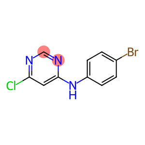 (4-Bromo-phenyl)-(6-chloro-pyrimidin-4-yl)-amine