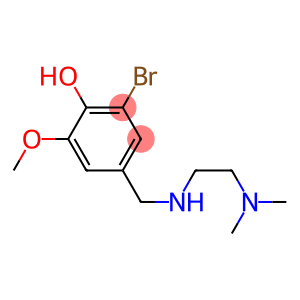 2-bromo-4-({[2-(dimethylamino)ethyl]amino}methyl)-6-methoxyphenol