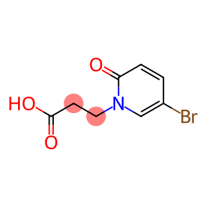3-(5-bromo-2-oxo-1,2-dihydropyridin-1-yl)propanoic acid