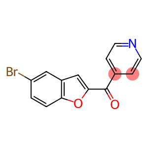 4-[(5-bromo-1-benzofuran-2-yl)carbonyl]pyridine
