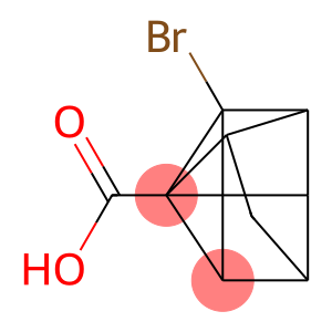 5-bromopentacyclo[4.3.0.0~2,5~.0~3,8~.0~4,7~]nonane-4-carboxylic acid