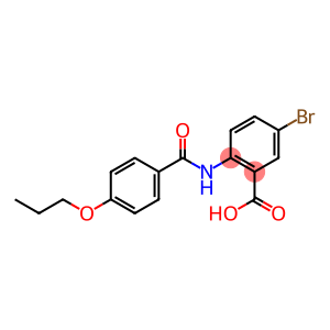 5-bromo-2-[(4-propoxybenzoyl)amino]benzoic acid