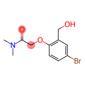 2-[4-bromo-2-(hydroxymethyl)phenoxy]-N,N-dimethylacetamide