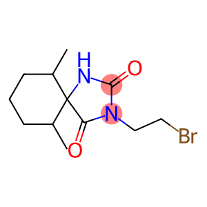 3-(2-bromoethyl)-6,10-dimethyl-1,3-diazaspiro[4.5]decane-2,4-dione