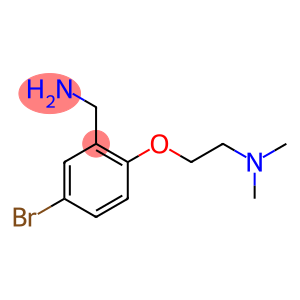 {5-bromo-2-[2-(dimethylamino)ethoxy]phenyl}methanamine