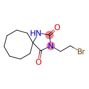 3-(2-bromoethyl)-1,3-diazaspiro[4.7]dodecane-2,4-dione