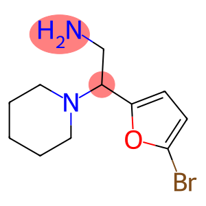 2-(5-bromo-2-furyl)-2-piperidin-1-ylethanamine