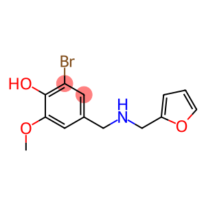 2-bromo-4-{[(2-furylmethyl)amino]methyl}-6-methoxyphenol