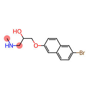 {3-[(6-bromonaphthalen-2-yl)oxy]-2-hydroxypropyl}(methyl)amine