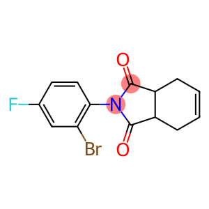 2-(2-bromo-4-fluorophenyl)-2,3,3a,4,7,7a-hexahydro-1H-isoindole-1,3-dione