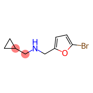 [(5-bromofuran-2-yl)methyl](cyclopropylmethyl)amine