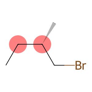 1-溴-2-甲基丁烷,95%,对映体混合物, 主要是(S)-型,加稳定剂的