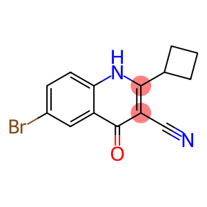6-broMo-2-cyclobutyl-4-oxo-1,4-dihydroquinoline-3-carbonitrile