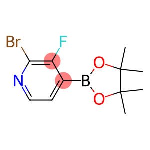 2-溴-3-氟-4-(4,4,5,5-四甲基-1,3,2-二氧硼杂环戊烷-2-基)吡啶