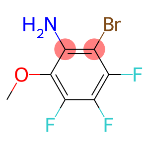 2-bromo-3,4,5-trifluoro-6-methoxyaniline