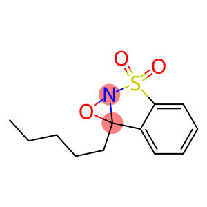 7b-Pentyl-7bH-oxazirino[2,3-b][1,2]benzisothiazole 3,3-dioxide