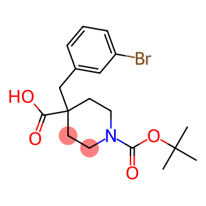 1-BOC-4-(3-溴苄基)-4-哌啶甲酸