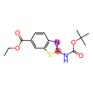 2-Boc-amino-benzothiazole-6-carboxylic acid ethyl ester