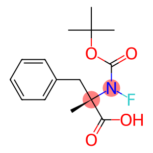 Boc-Alpha-Methyl-D-fluorophenylalanine
