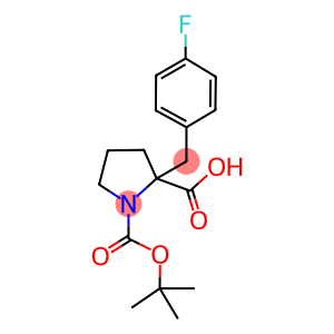 BOC-ALPHA-(4-FLUOROBENZYL)-(D,L)-PROLINE
