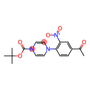 1-BOC-4-(4-ACETYL-2-NITRO-PHENYL)-4H-PYRAZINE