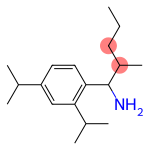 1-[2,4-bis(propan-2-yl)phenyl]-2-methylpentan-1-amine