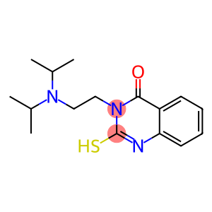 3-{2-[bis(propan-2-yl)amino]ethyl}-2-sulfanyl-3,4-dihydroquinazolin-4-one