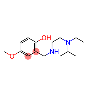 2-[({2-[bis(propan-2-yl)amino]ethyl}amino)methyl]-4-methoxyphenol