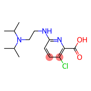 6-({2-[bis(propan-2-yl)amino]ethyl}amino)-3-chloropyridine-2-carboxylic acid