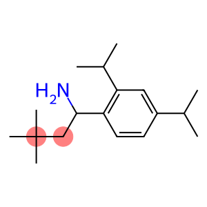 1-[2,4-bis(propan-2-yl)phenyl]-3,3-dimethylbutan-1-amine