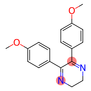 2,3-BIS(P-METHOXYPHENYL)-5,6-DIHYDROPYRAZINE