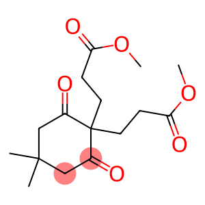 1,1-bis(3-methoxy-3-oxopropyl)-4,4-dimethyl-2,6-dioxocyclohexane