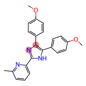 4,5-Bis(4-methoxyphenyl)-2-(6-methyl-2-pyridyl)-1H-imidazole