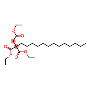 Pentadecane-1,2,2-tricarboxylic acid triethyl ester