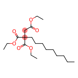 3,3-Bis(ethoxycarbonyl)dodecanoic acid ethyl ester