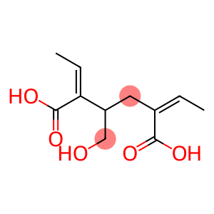 Bis[(E)-2-butenoic acid]1-hydroxymethyl-1,2-ethanediyl ester