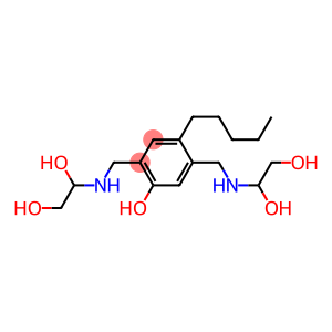2,5-Bis[[(1,2-dihydroxyethyl)amino]methyl]-4-pentylphenol