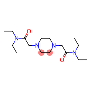 1,4-Bis[(diethylamino)carbonylmethyl]piperazine