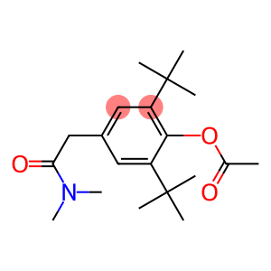 3,5-Bis(1,1-dimethylethyl)-4-acetyloxy-N,N-dimethylbenzeneacetamide
