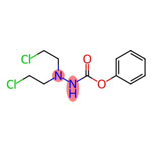 3,3-Bis(2-chloroethyl)carbazic acid phenyl ester