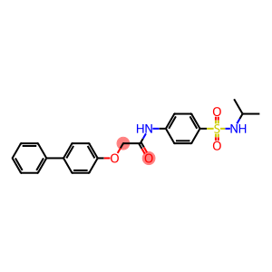 2-([1,1'-biphenyl]-4-yloxy)-N-{4-[(isopropylamino)sulfonyl]phenyl}acetamide