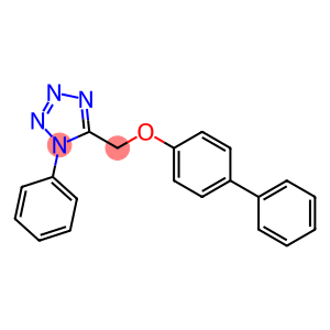 [1,1'-biphenyl]-4-yl (1-phenyl-1H-tetraazol-5-yl)methyl ether
