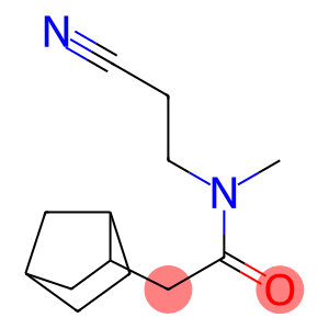 2-{bicyclo[2.2.1]heptan-2-yl}-N-(2-cyanoethyl)-N-methylacetamide