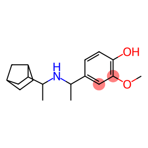 4-{1-[(1-{bicyclo[2.2.1]heptan-2-yl}ethyl)amino]ethyl}-2-methoxyphenol
