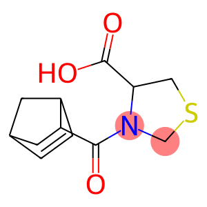 3-(bicyclo[2.2.1]hept-5-en-2-ylcarbonyl)-1,3-thiazolidine-4-carboxylic acid