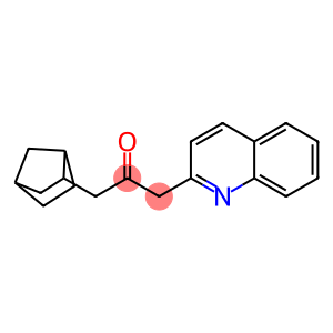 1-{bicyclo[2.2.1]heptan-2-yl}-3-(quinolin-2-yl)propan-2-one