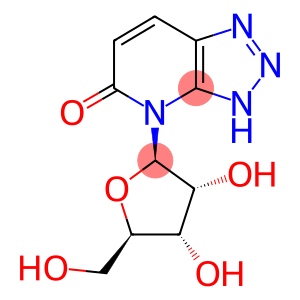 4-(BETA-D-RIBOFURANOSYL)-VIC-TRIAZOLO[4,5-B]PYRIDIN-5-ONE