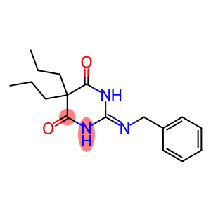 2-(benzylimino)-5,5-dipropyldihydro-4,6(1H,5H)-pyrimidinedione