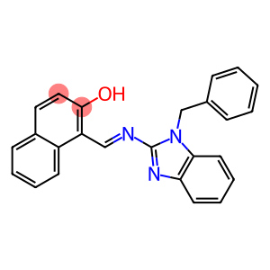 1-{[(1-benzyl-1H-benzimidazol-2-yl)imino]methyl}-2-naphthol