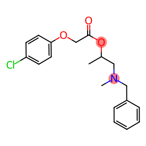 2-[benzyl(methyl)amino]-1-methylethyl (4-chlorophenoxy)acetate